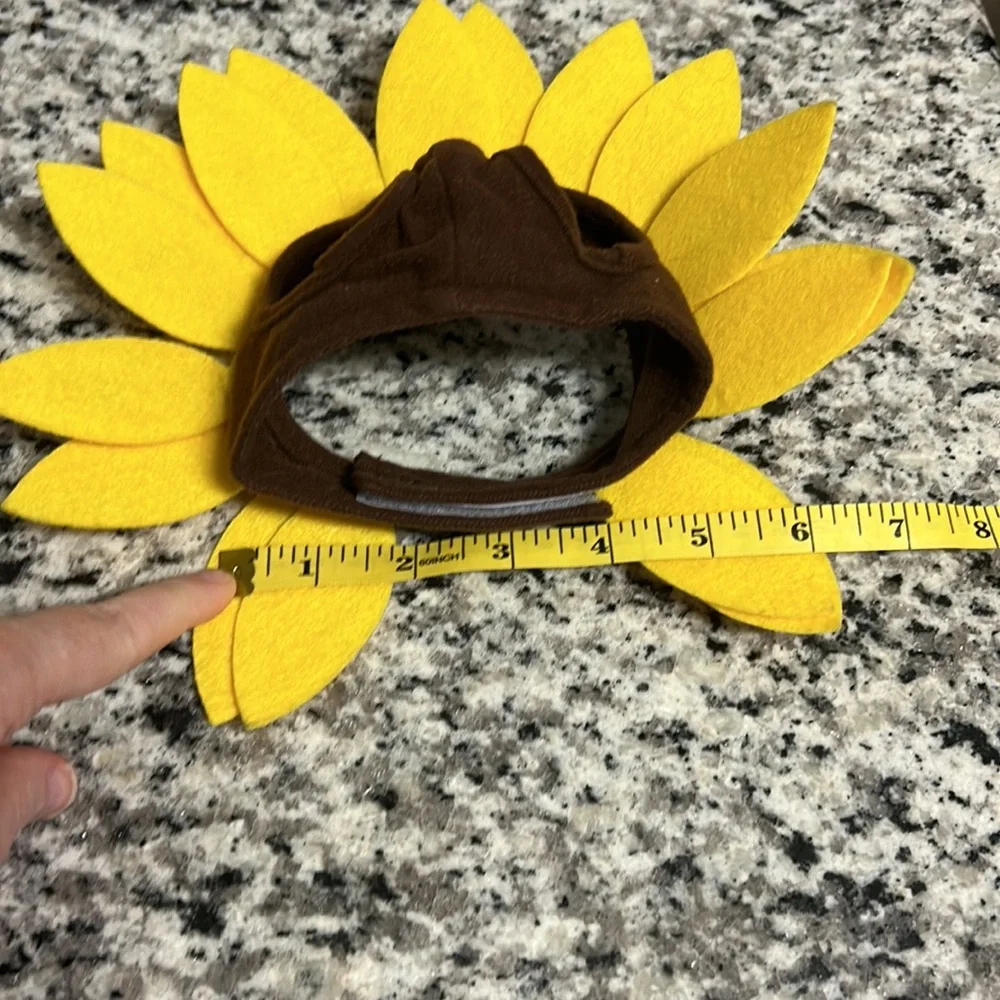 Flower Pet Costume Hat